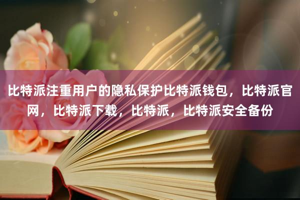 比特派注重用户的隐私保护比特派钱包，比特派官网，比特派下载，比特派，比特派安全备份