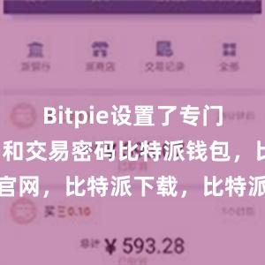 Bitpie设置了专门的资产密码和交易密码比特派钱包，比特派官网，比特派下载，比特派，比特派安全备份