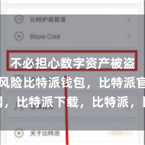 不必担心数字资产被盗或丢失的风险比特派钱包，比特派官网，比特派下载，比特派，比特派安全备份