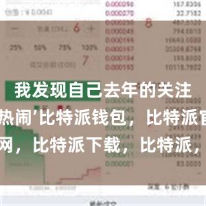 我发现自己去年的关注点只在‘热闹’比特派钱包，比特派官网，比特派下载，比特派，比特派安全备份